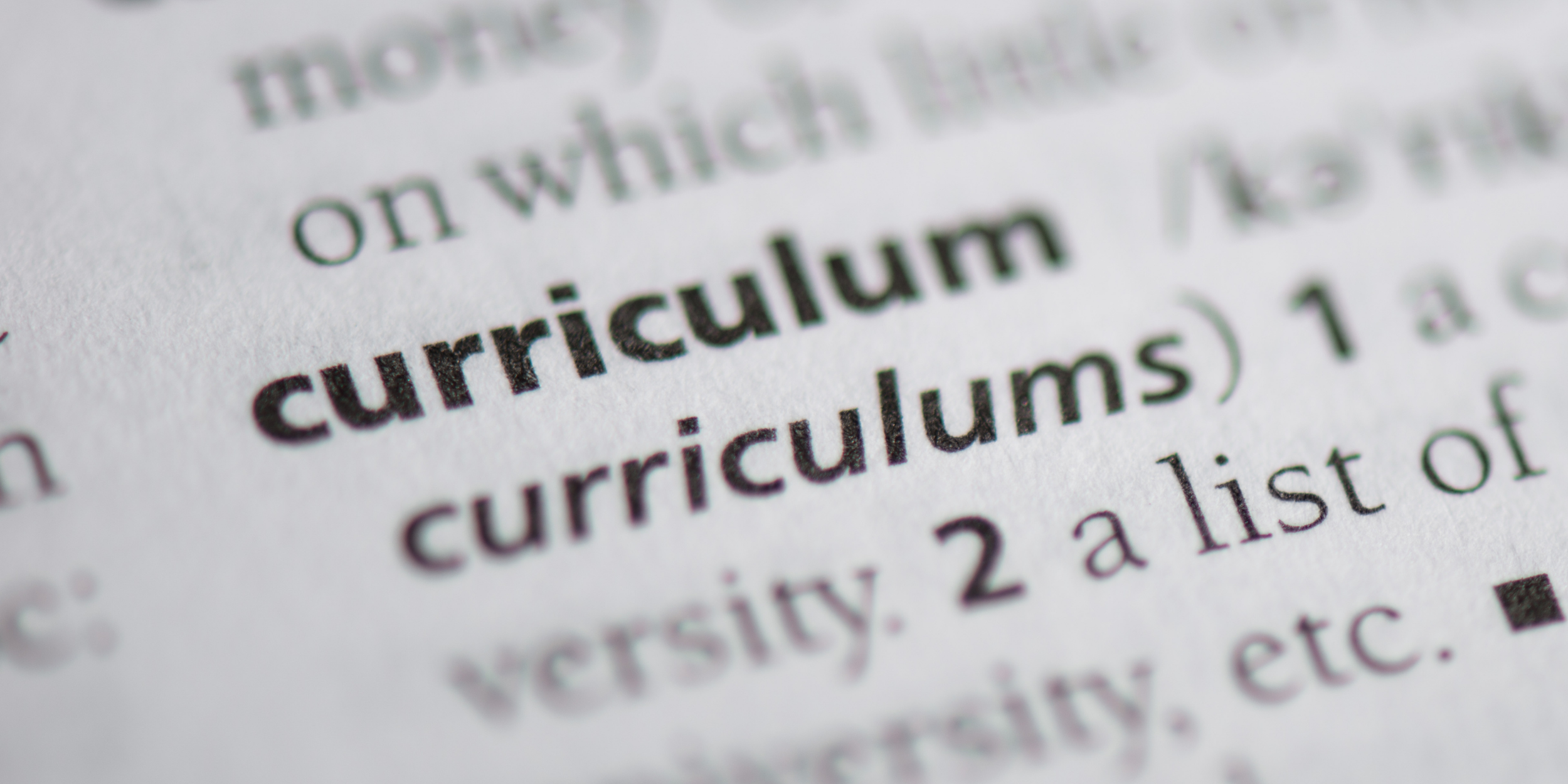 Curriculum